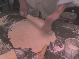Rolling flour